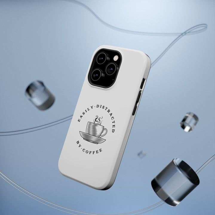 Easily Distracted By Coffee – Spill-Proof Your Distraction MagSafe® iPhone Case