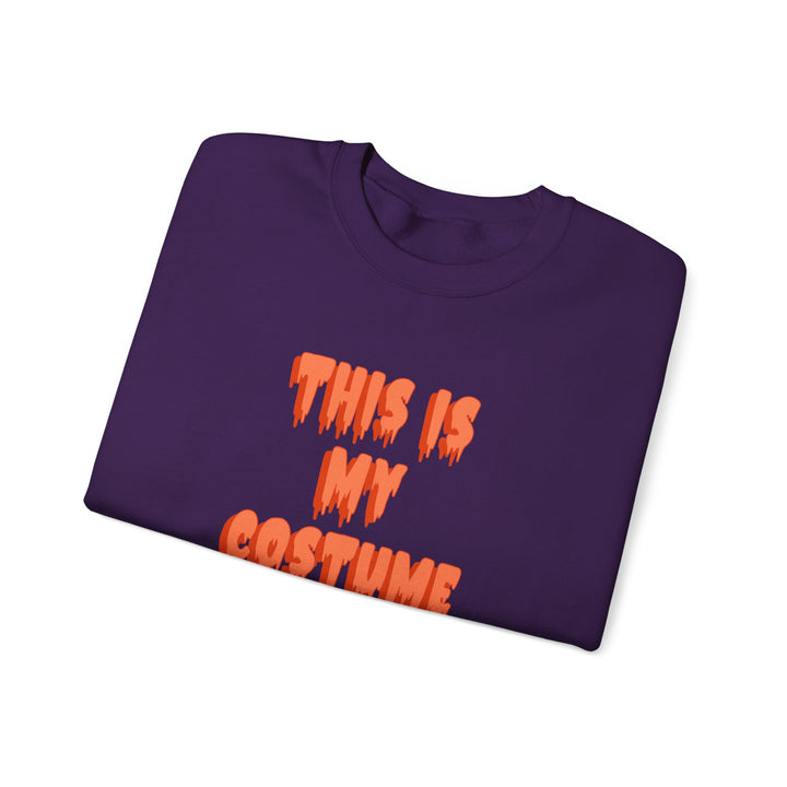 "This Is My Costume" - Own Halloween With Extra Spook Crewneck Sweatshirt