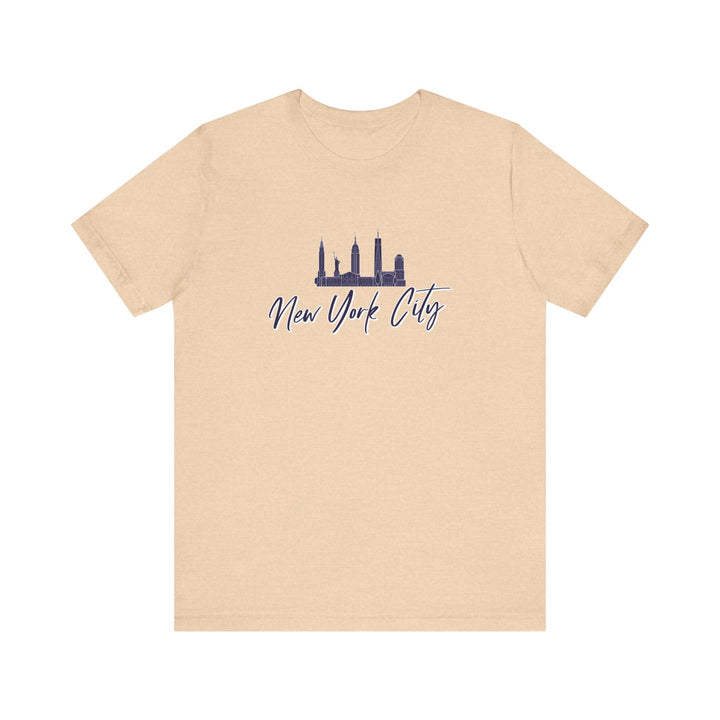 "New York City" Unisex Jersey Short Sleeve Tee