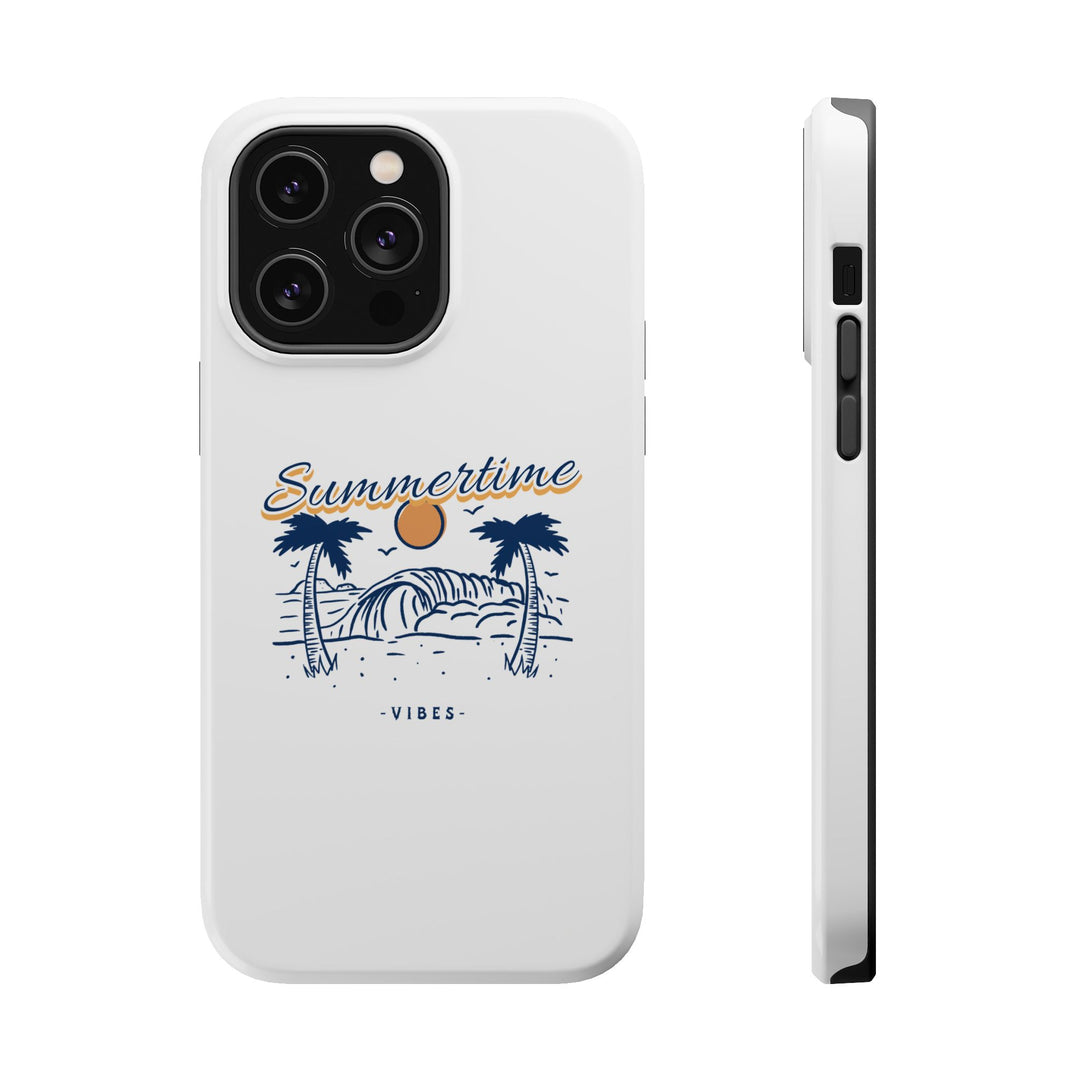 "Summertime Vibes" iPhone Case – Heatproof Your Style Magnetic Tough Cases