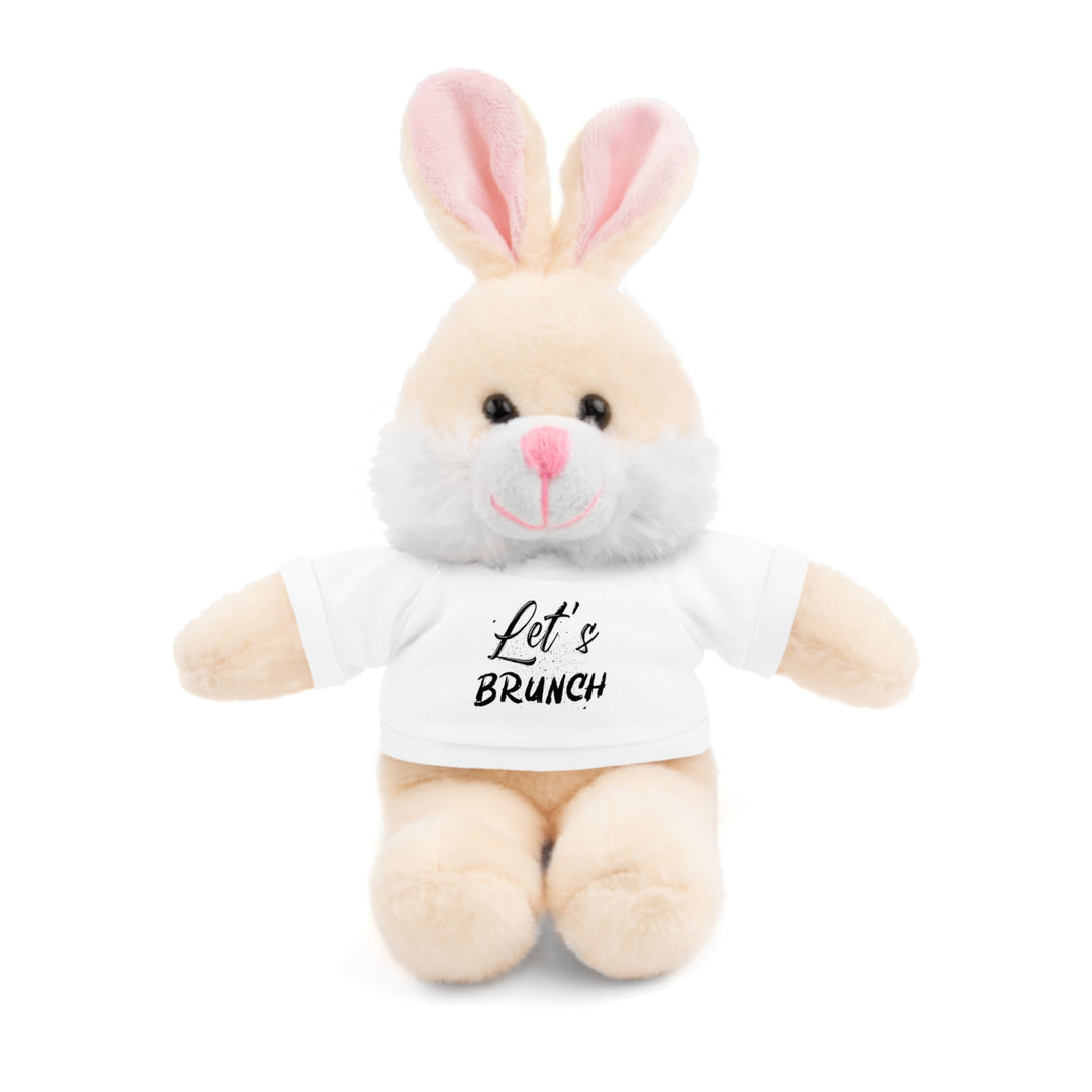 "Let's Brunch" Stuffed Animals with Tee = Cuddly Fun!