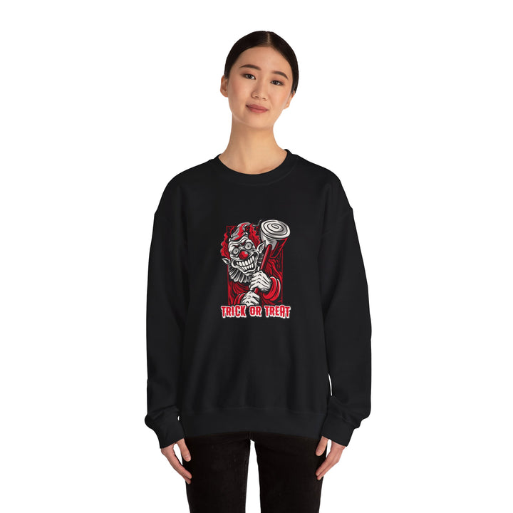 "Trick or Treat" - Hauntingly Fun  Crewneck Sweatshirt