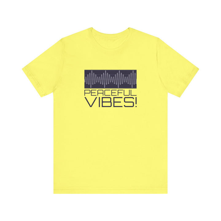 "Peaceful Vibes 2.0" Unisex Jersey Short Sleeve Tee