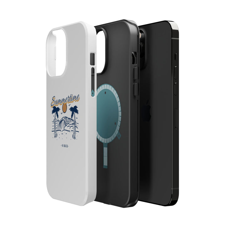 "Summertime Vibes" iPhone Case – Heatproof Your Style Magnetic Tough Cases