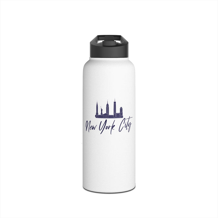 "New York City" Stainless Steel Water Bottle, Standard Lid