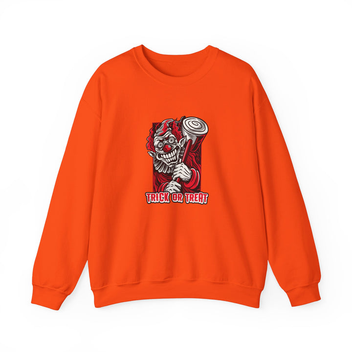 "Trick or Treat" - Hauntingly Fun  Crewneck Sweatshirt