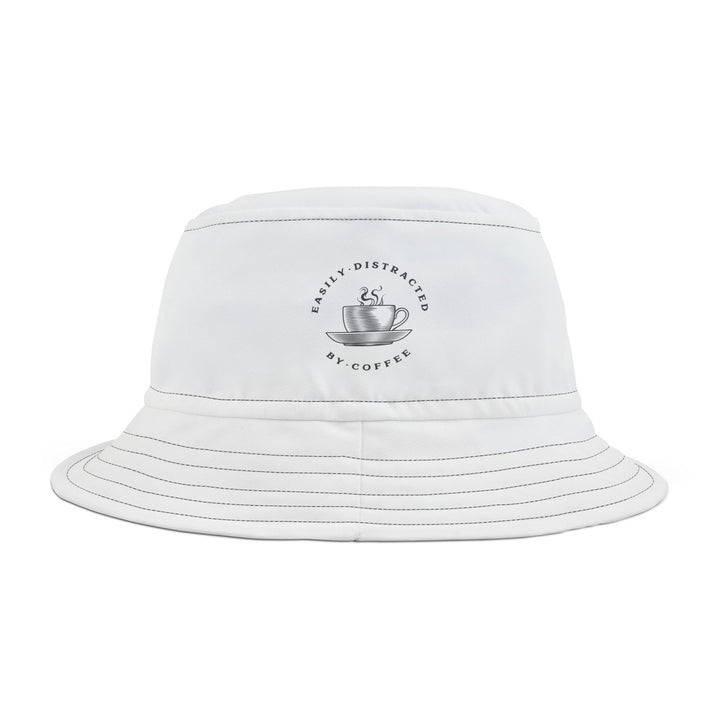 Easily Distracted By Coffee  Bucket Hat – Brewed for Style