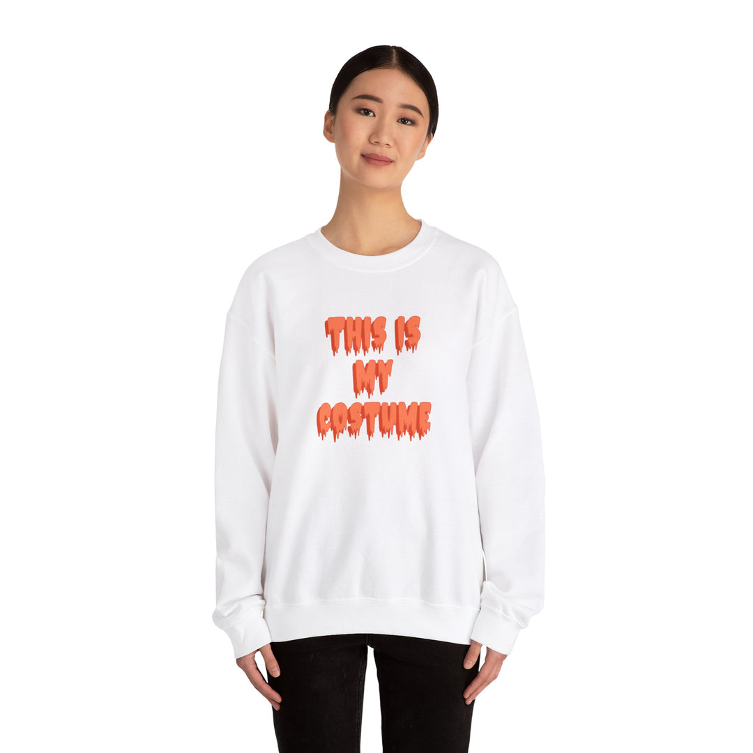 "This Is My Costume" - Own Halloween With Extra Spook Crewneck Sweatshirt