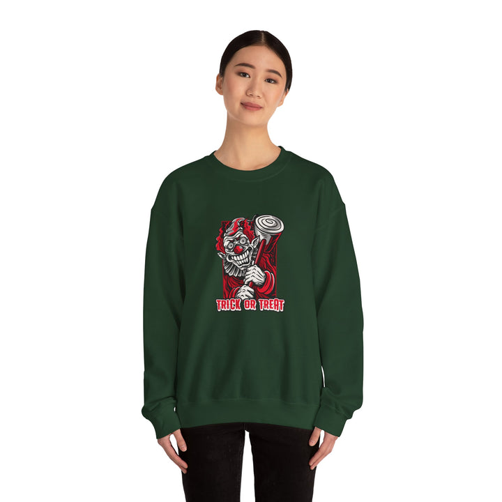 "Trick or Treat" - Hauntingly Fun  Crewneck Sweatshirt