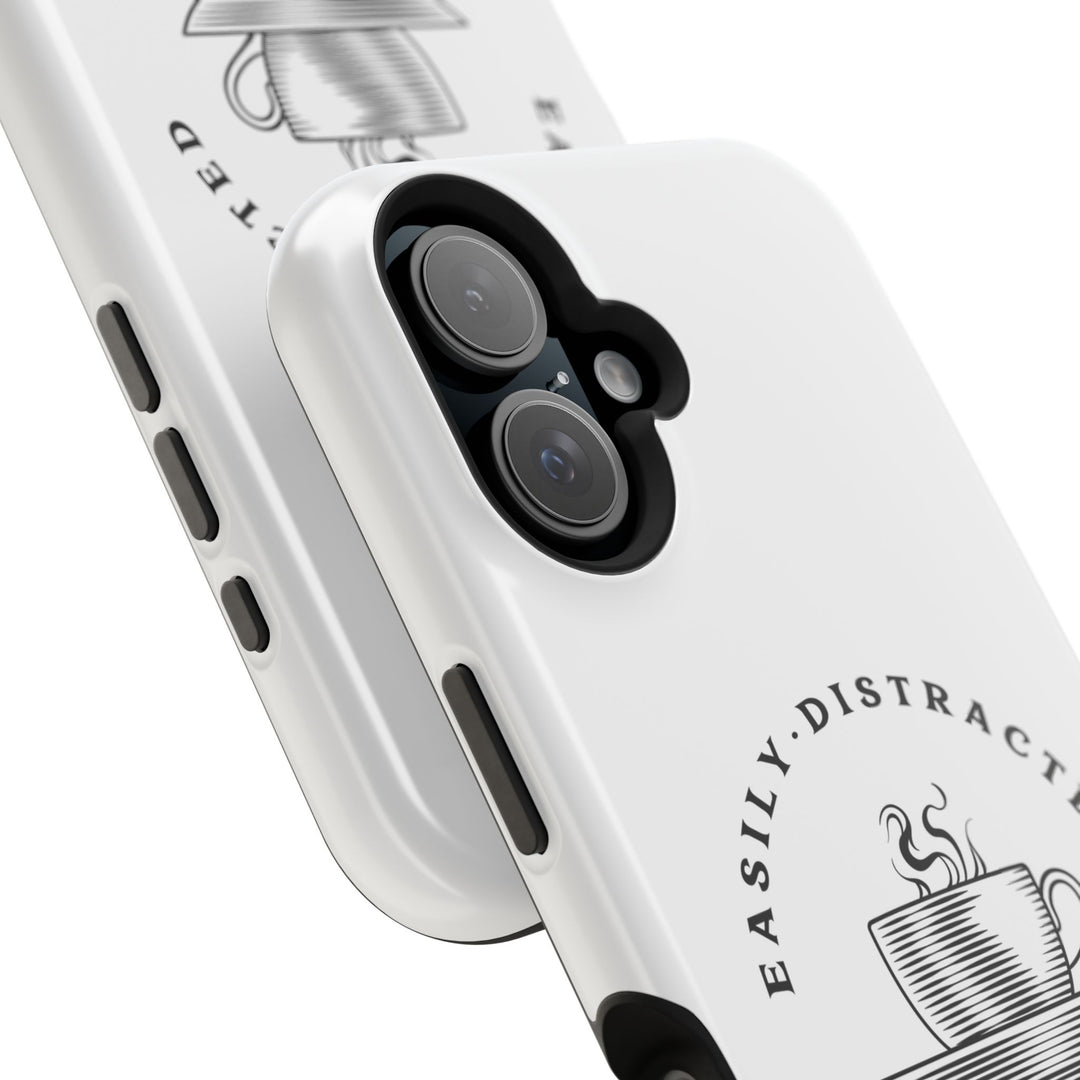 Easily Distracted By Coffee – Spill-Proof Your Distraction MagSafe® iPhone Case