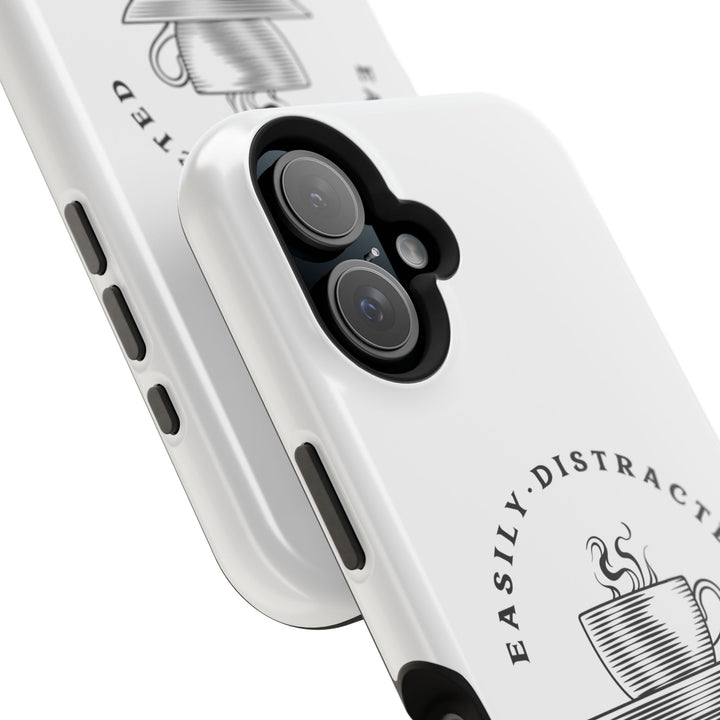 Easily Distracted By Coffee – Spill-Proof Your Distraction MagSafe® iPhone Case