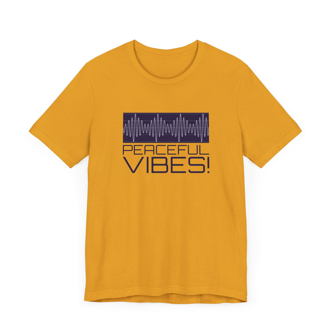 "Peaceful Vibes 2.0" Unisex Jersey Short Sleeve Tee