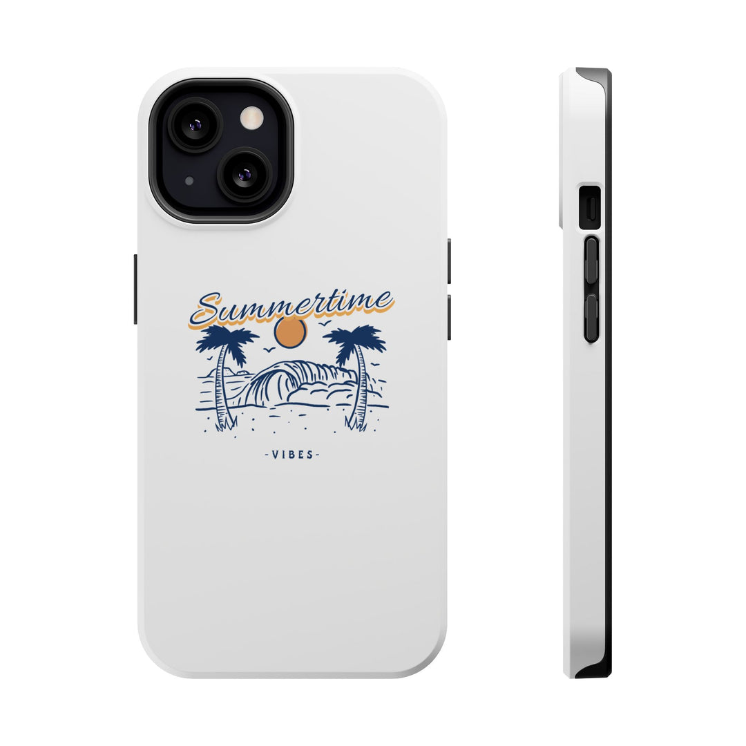 "Summertime Vibes" iPhone Case – Heatproof Your Style Magnetic Tough Cases