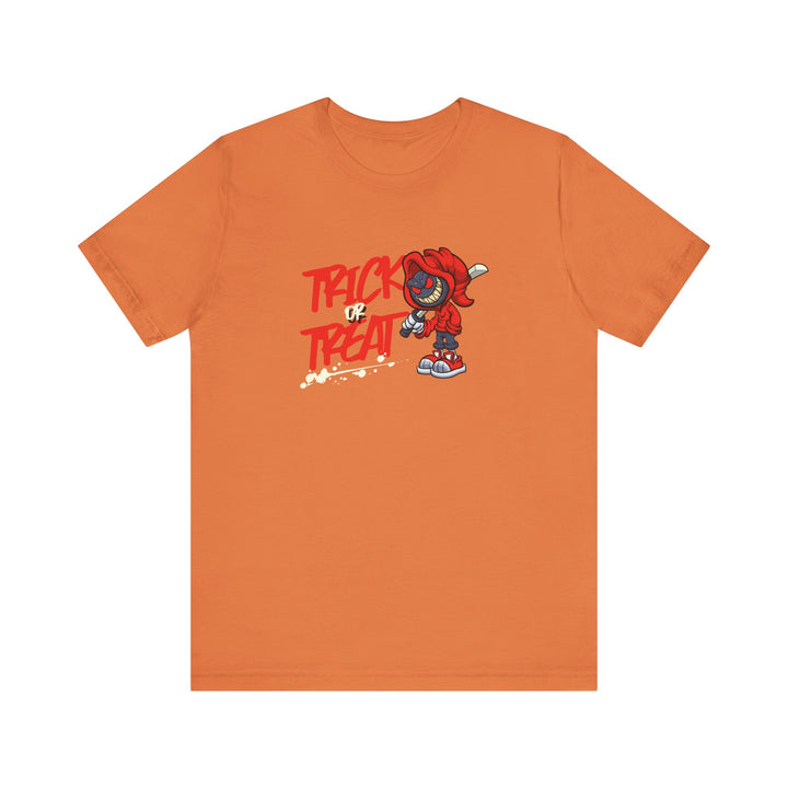 "Trick or Treat" Unisex Jersey Short Sleeve Tee