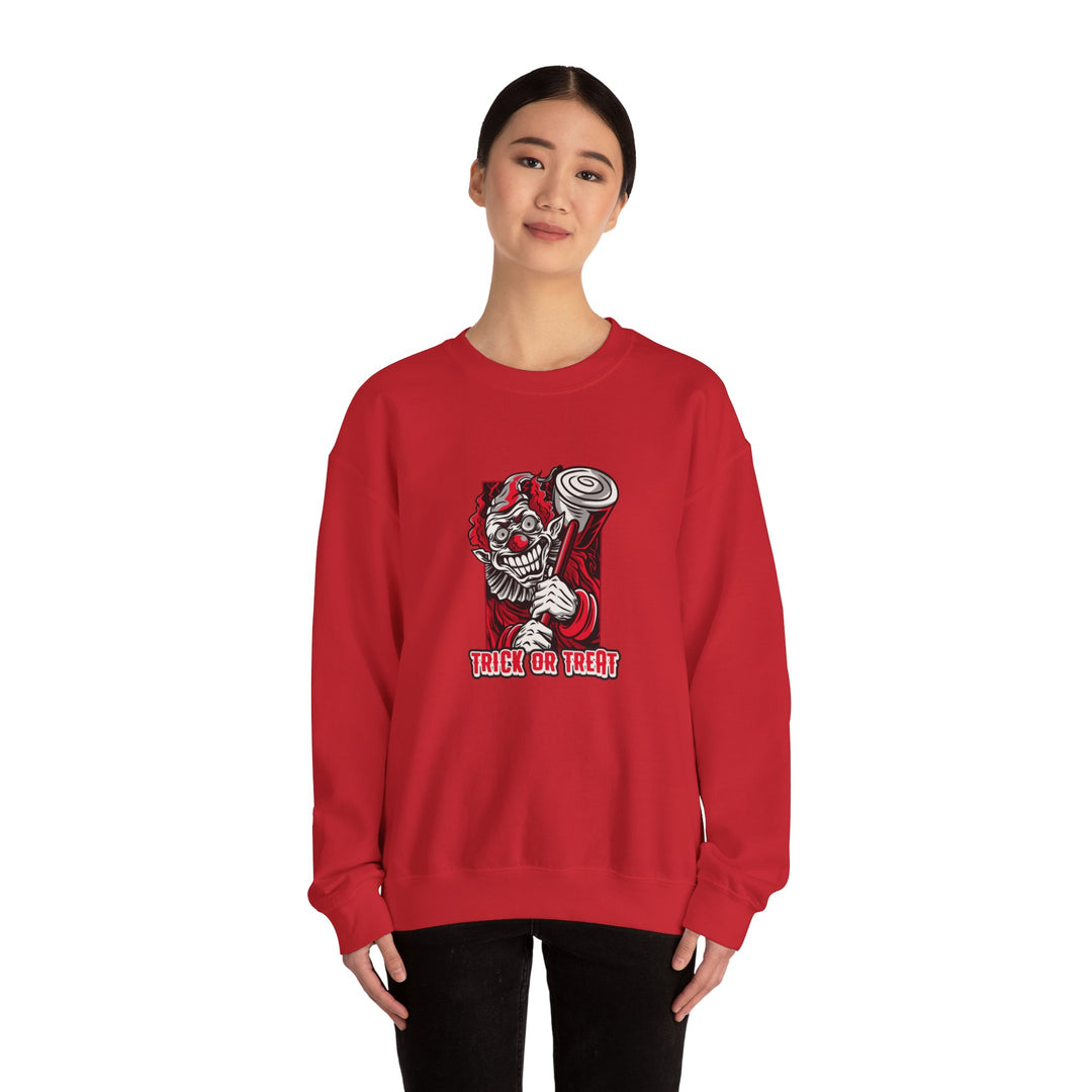 "Trick or Treat" - Hauntingly Fun  Crewneck Sweatshirt