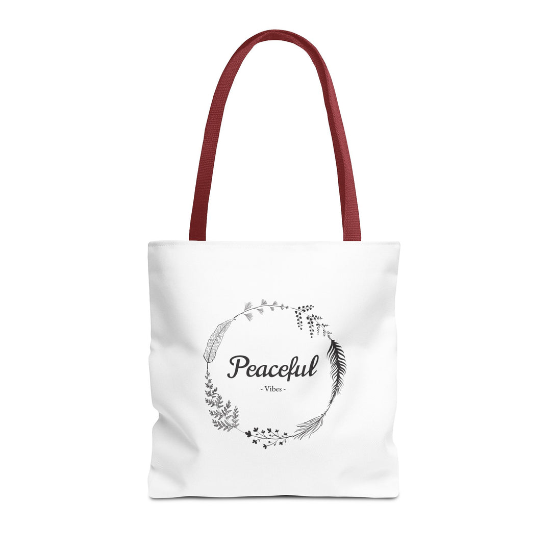 "Peaceful Vibes" Tote Bag