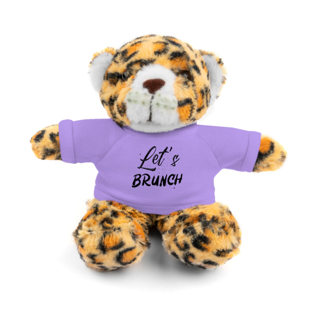 "Let's Brunch" Stuffed Animals with Tee = Cuddly Fun!