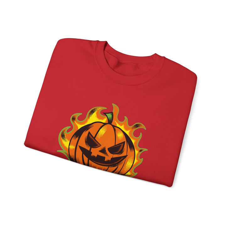 "HELL-O-WEEN" - Spook Tacular Comfort Crewneck Sweatshirt