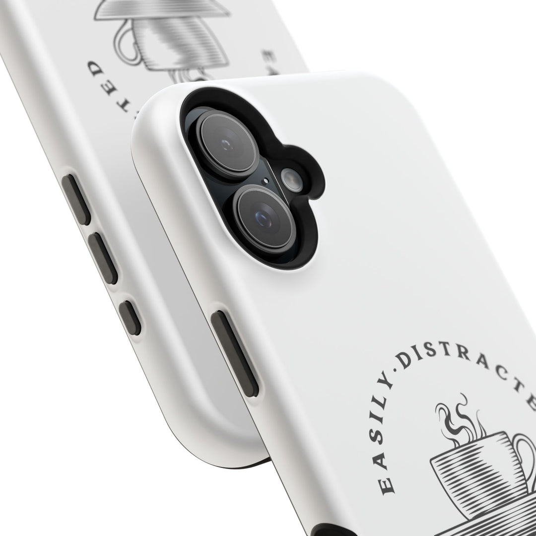 Easily Distracted By Coffee – Spill-Proof Your Distraction MagSafe® iPhone Case