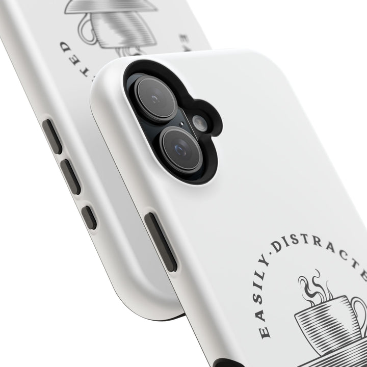 Easily Distracted By Coffee – Spill-Proof Your Distraction MagSafe® iPhone Case