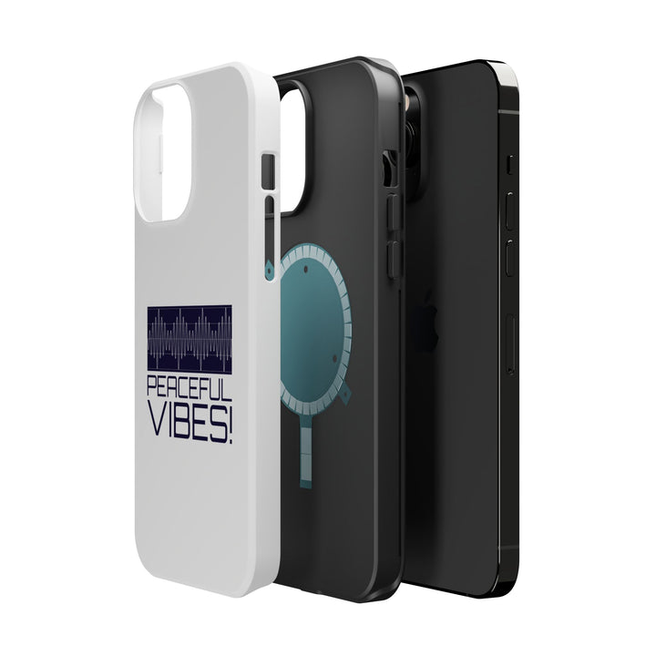 "Peaceful Vibes 2.0" Magnetic iPhone Tough Cases  - Where Tranquility Meets Toughness