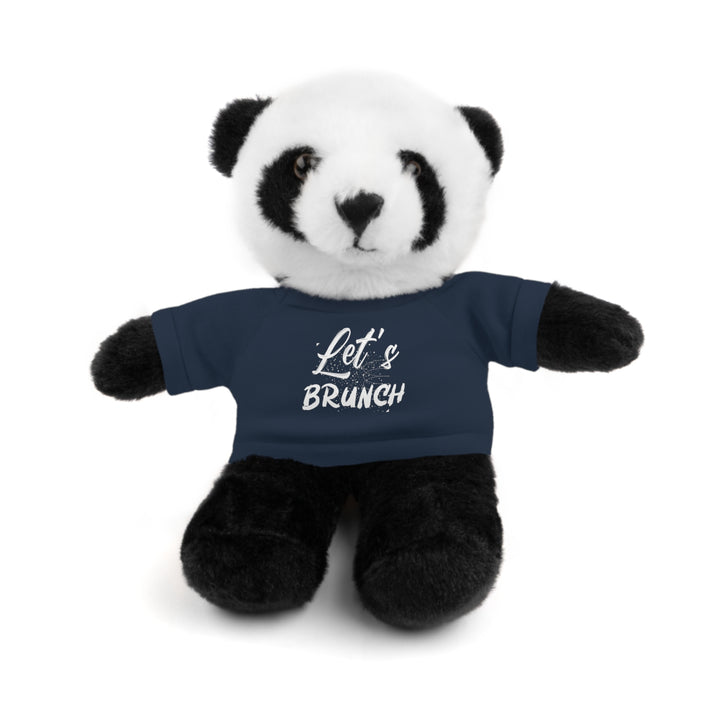 "Let's Brunch" Stuffed Animals with Tee = Cuddly Fun!