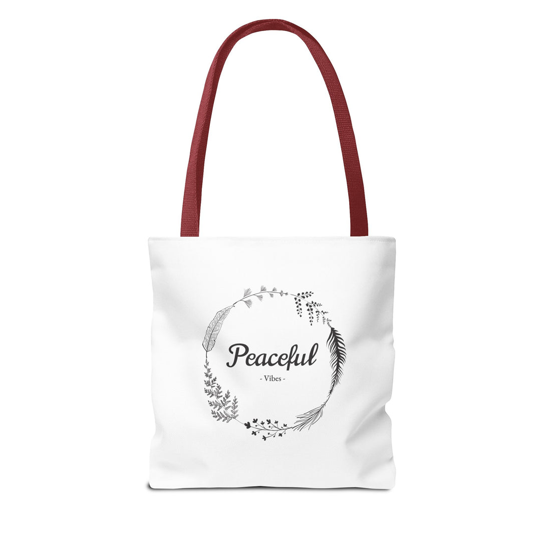 "Peaceful Vibes" Tote Bag