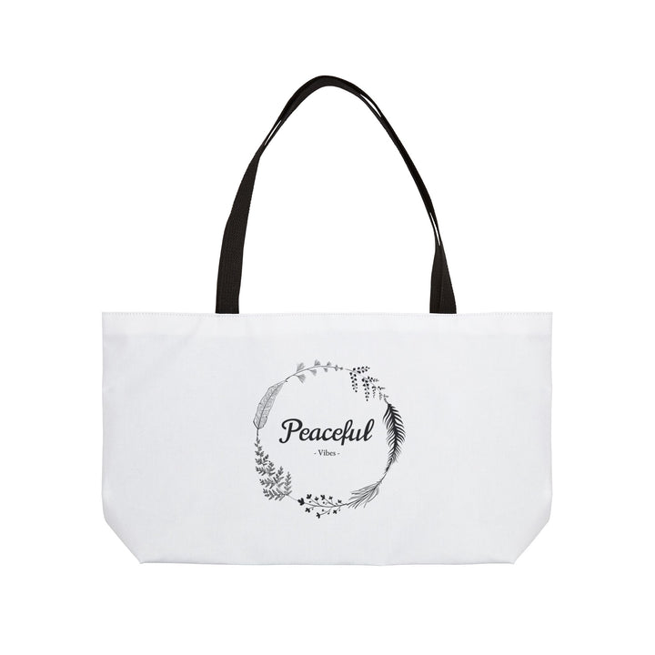 "Peaceful Vibes" Weekender Tote Bag