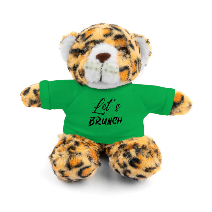 "Let's Brunch" Stuffed Animals with Tee = Cuddly Fun!