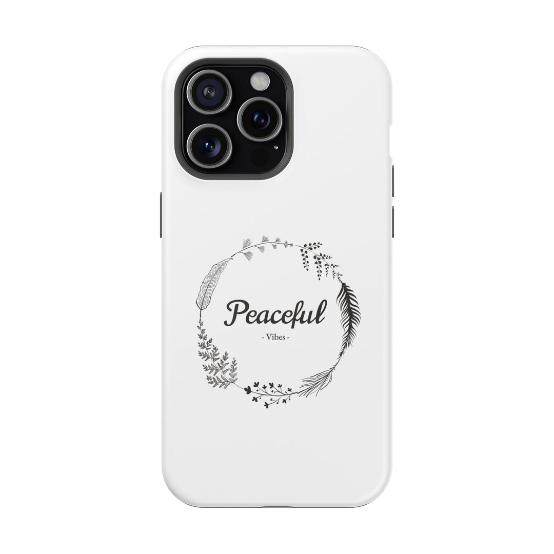 Style with Substance - "Peaceful Vibes" Magnetic Tough Cases