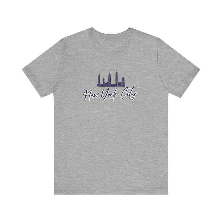 "New York City" Unisex Jersey Short Sleeve Tee