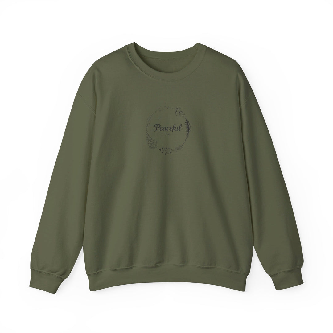 "Peaceful Vibes" Unisex Heavy Blend™ Crewneck Sweatshirt - Pure Comfort!