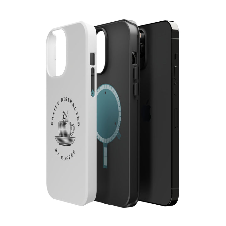 Easily Distracted By Coffee – Spill-Proof Your Distraction MagSafe® iPhone Case