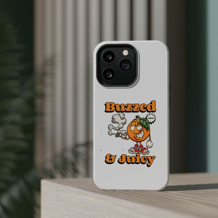 Buzzed & Juicy – Squeeze Me, I’m Toasted | MagSafe® iPhone Case