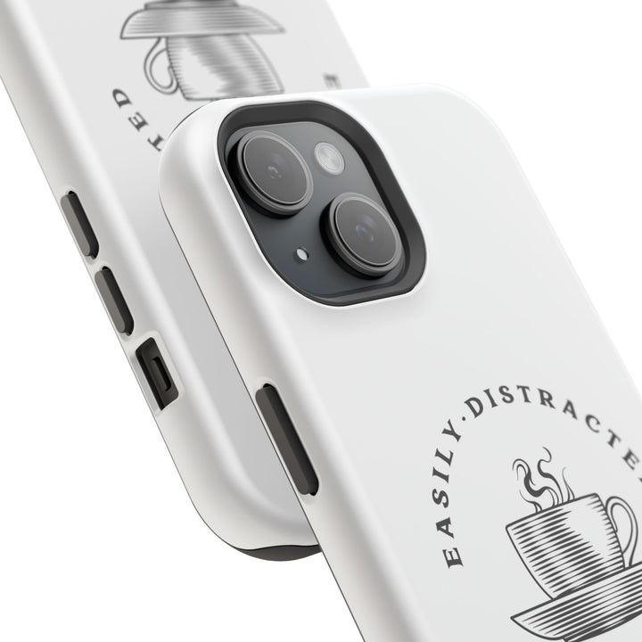 Easily Distracted By Coffee – Spill-Proof Your Distraction MagSafe® iPhone Case