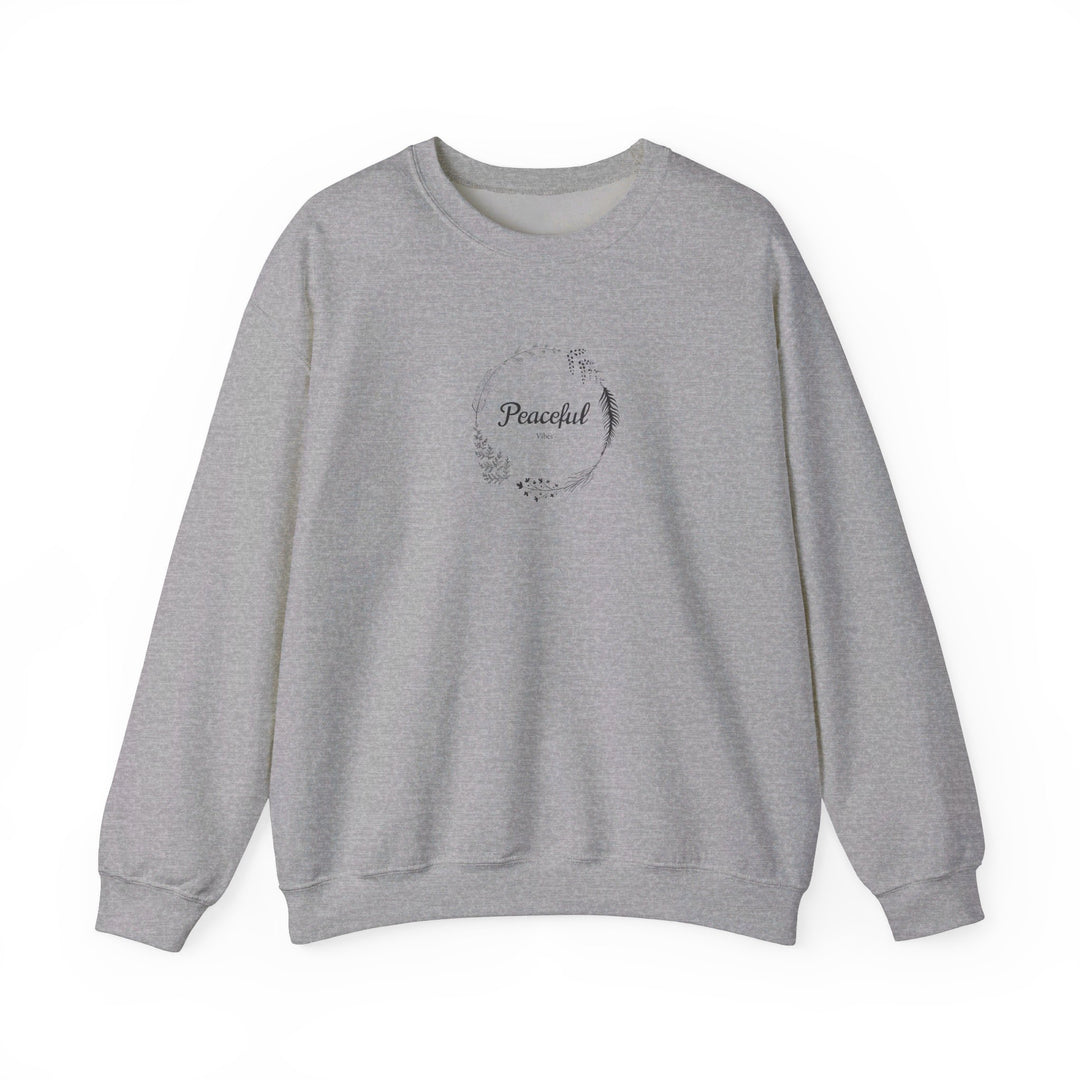 "Peaceful Vibes" Unisex Heavy Blend™ Crewneck Sweatshirt - Pure Comfort!