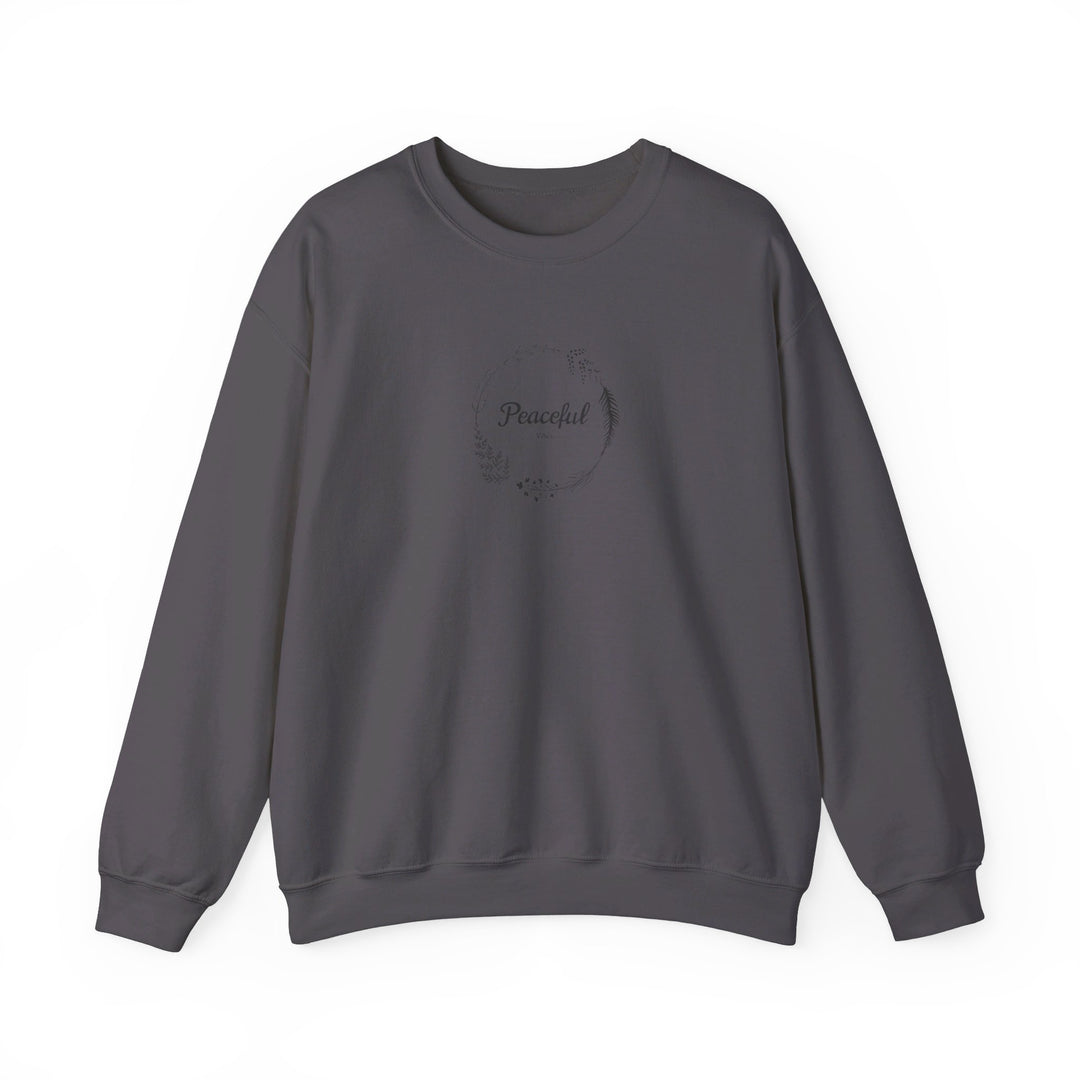 "Peaceful Vibes" Unisex Heavy Blend™ Crewneck Sweatshirt - Pure Comfort!