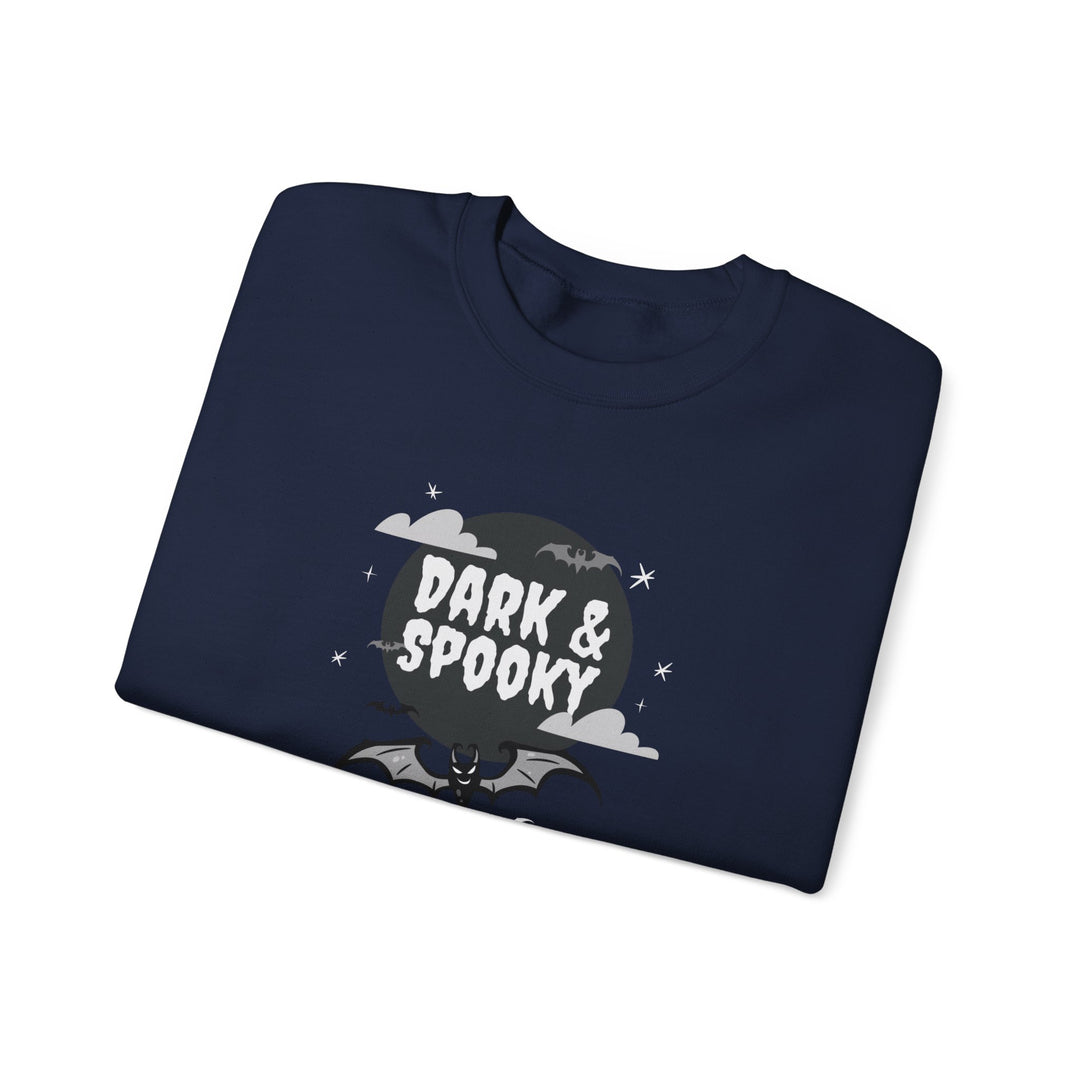 "Dark & Spooky" - Unleash Your Inner Fright Crewneck Sweatshirt