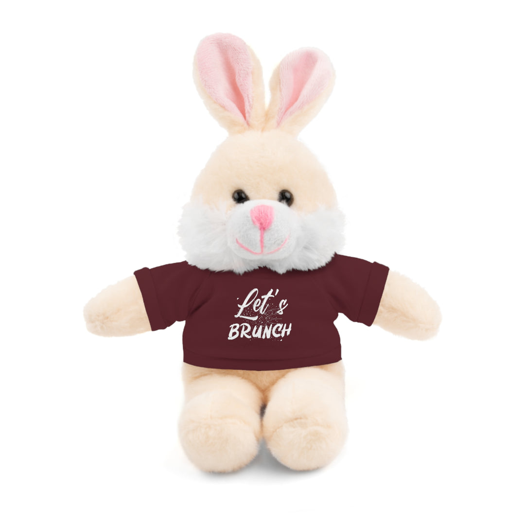 "Let's Brunch" Stuffed Animals with Tee = Cuddly Fun!