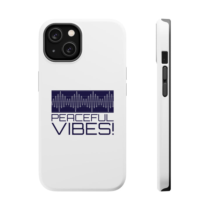 "Peaceful Vibes 2.0" Magnetic iPhone Tough Cases  - Where Tranquility Meets Toughness