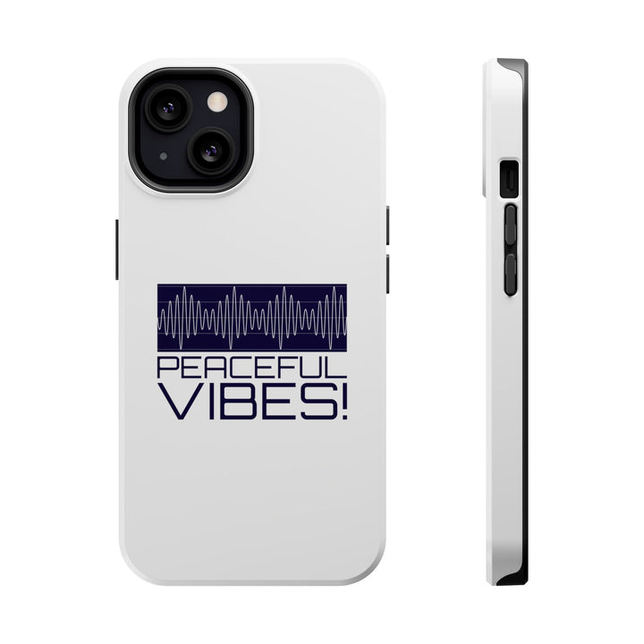 "Peaceful Vibes 2.0" Magnetic iPhone Tough Cases  - Where Tranquility Meets Toughness