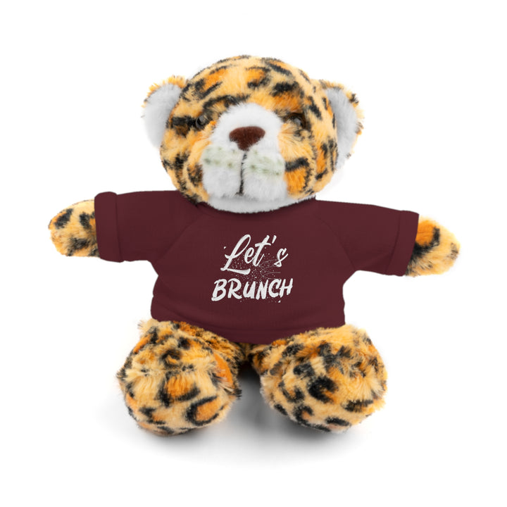 "Let's Brunch" Stuffed Animals with Tee = Cuddly Fun!