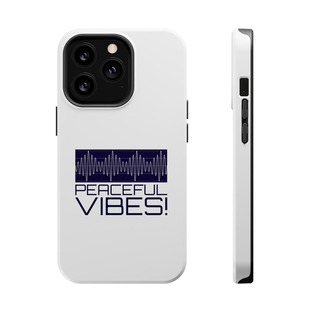 "Peaceful Vibes 2.0" Magnetic iPhone Tough Cases  - Where Tranquility Meets Toughness