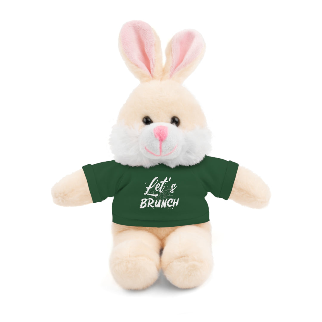 "Let's Brunch" Stuffed Animals with Tee = Cuddly Fun!