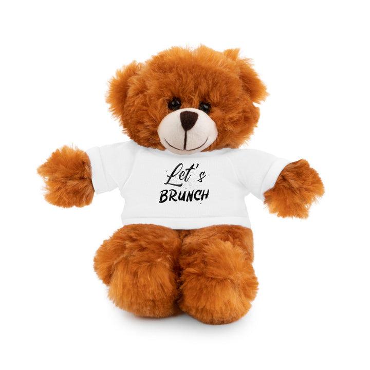 "Let's Brunch" Stuffed Animals with Tee = Cuddly Fun!