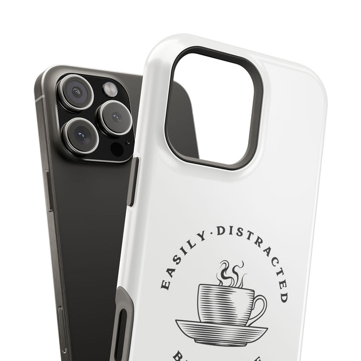 Easily Distracted By Coffee – Spill-Proof Your Distraction MagSafe® iPhone Case