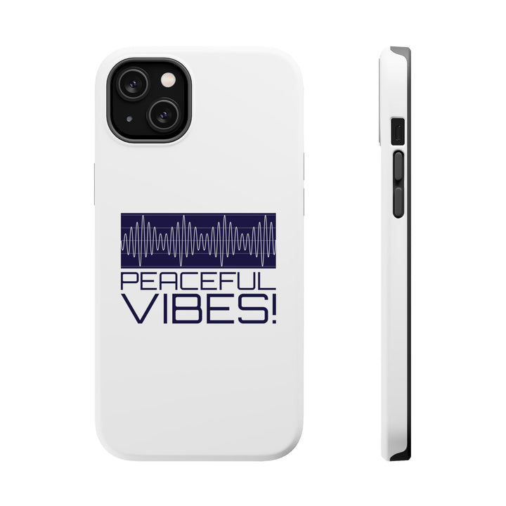 "Peaceful Vibes 2.0" Magnetic iPhone Tough Cases  - Where Tranquility Meets Toughness