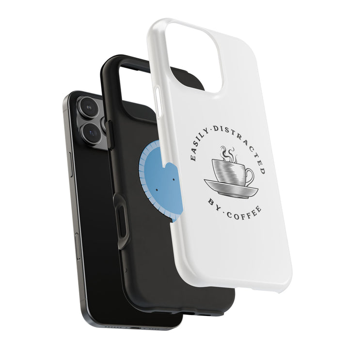 Easily Distracted By Coffee – Spill-Proof Your Distraction MagSafe® iPhone Case