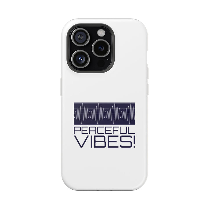 "Peaceful Vibes 2.0" Magnetic iPhone Tough Cases  - Where Tranquility Meets Toughness