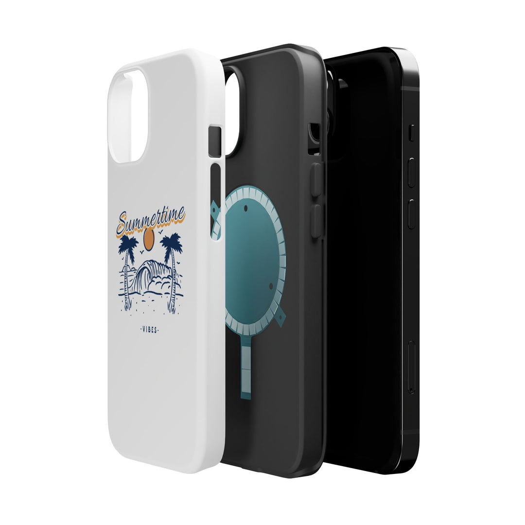 "Summertime Vibes" iPhone Case – Heatproof Your Style Magnetic Tough Cases